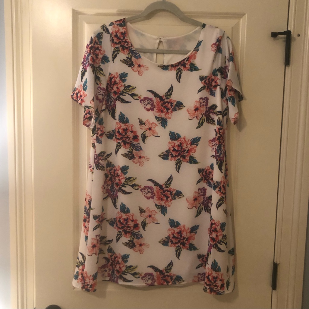 Floral Shift Dress